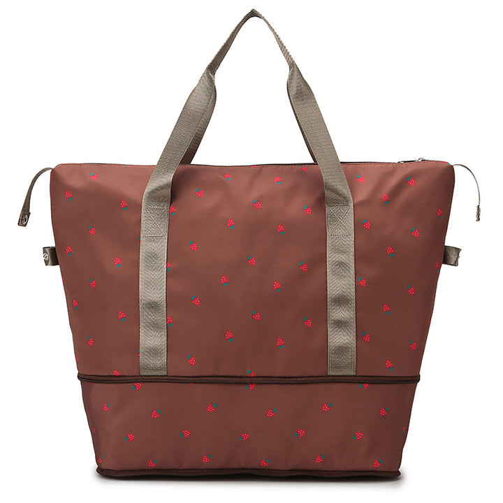 Fashionable Tote Bag with Fruity Design Bowlift