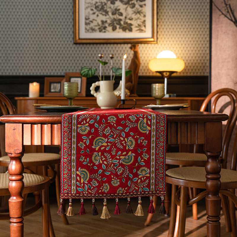 Geometric Patterned Table Runner