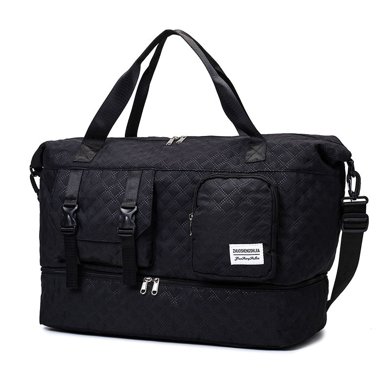 Premium Quilted Travel Tote
