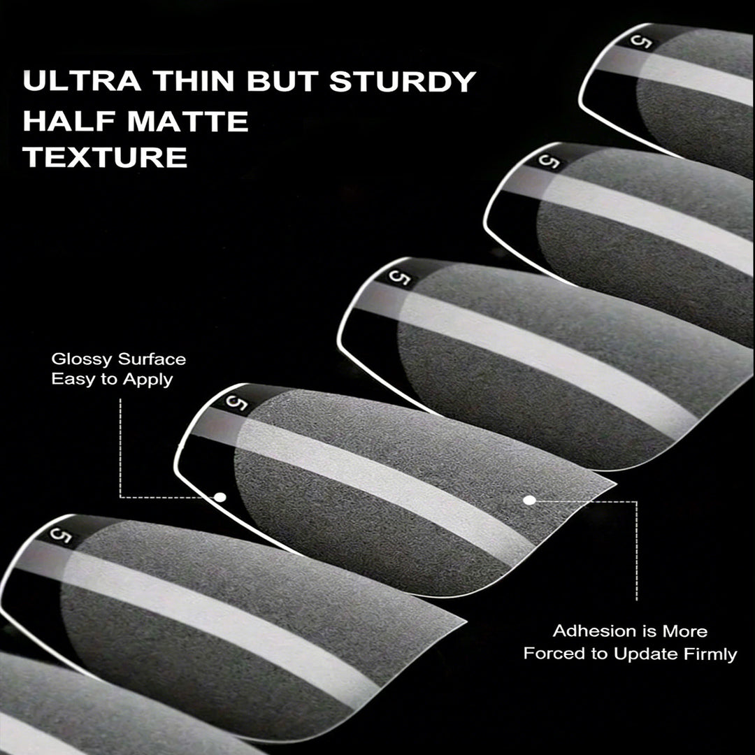 Premium Clear Press-On Nail Tips Bowlift