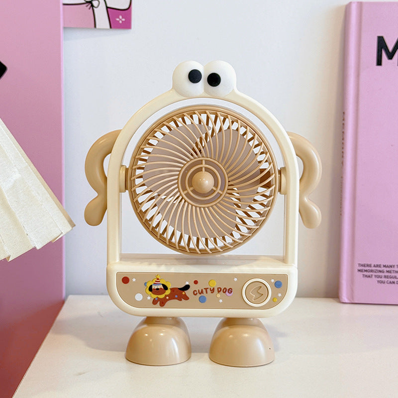 Women's Portable Mini Fan with Cute Design Bowlift