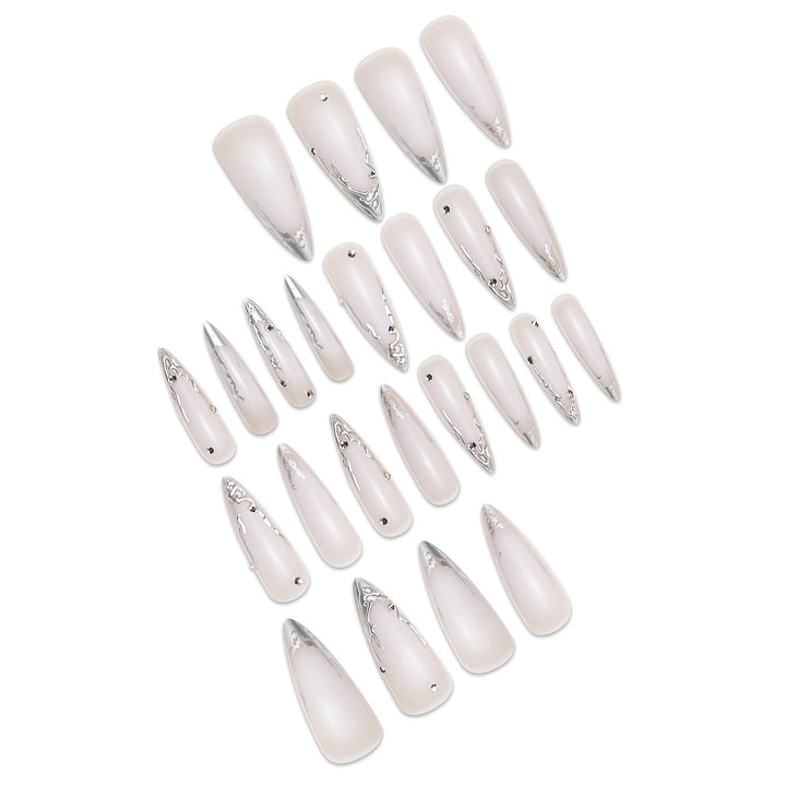 Premium Artistic Stiletto Nail Extensions Bowlift
