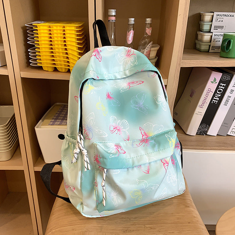 Whimsical Butterfly Pattern Backpack