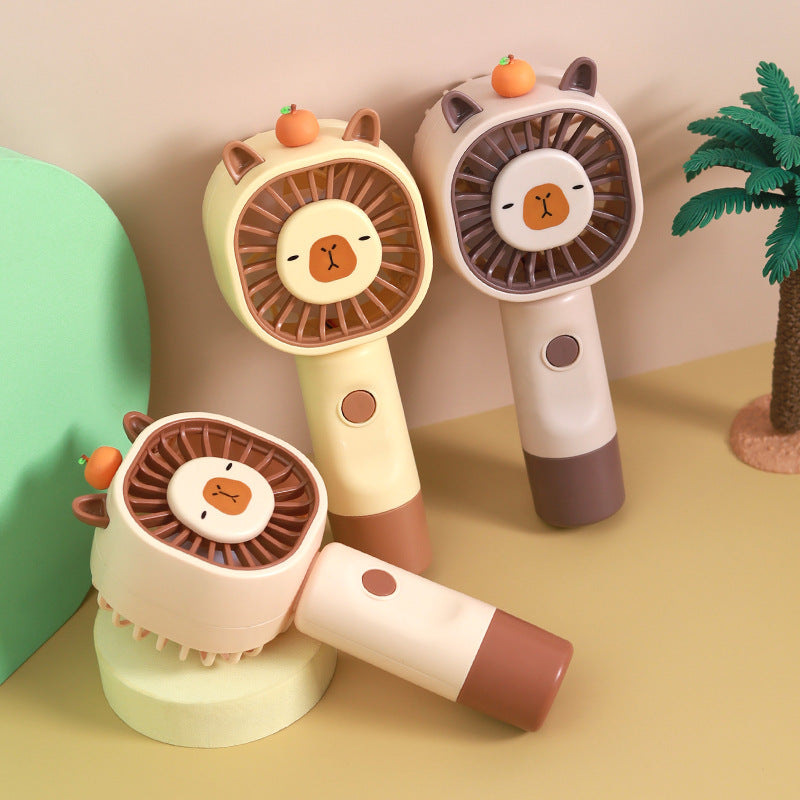 Unisex Portable Hand Fan in Creative Animal Design Bowlift