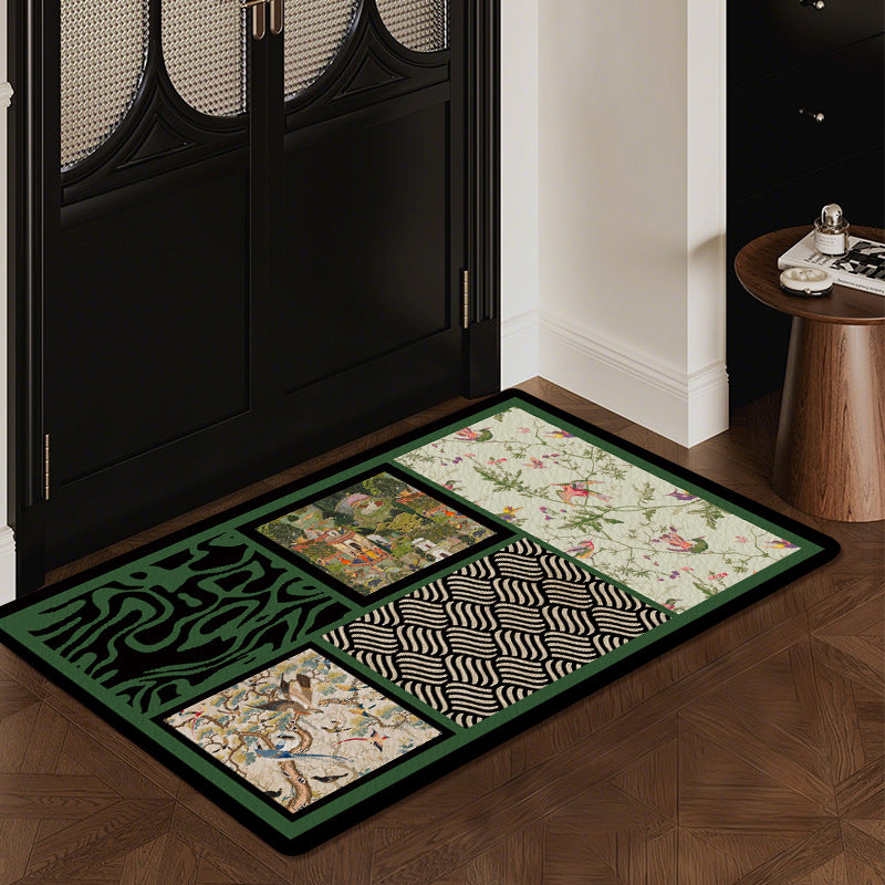 Playful Fruit-Themed Bath Mat Bowlift
