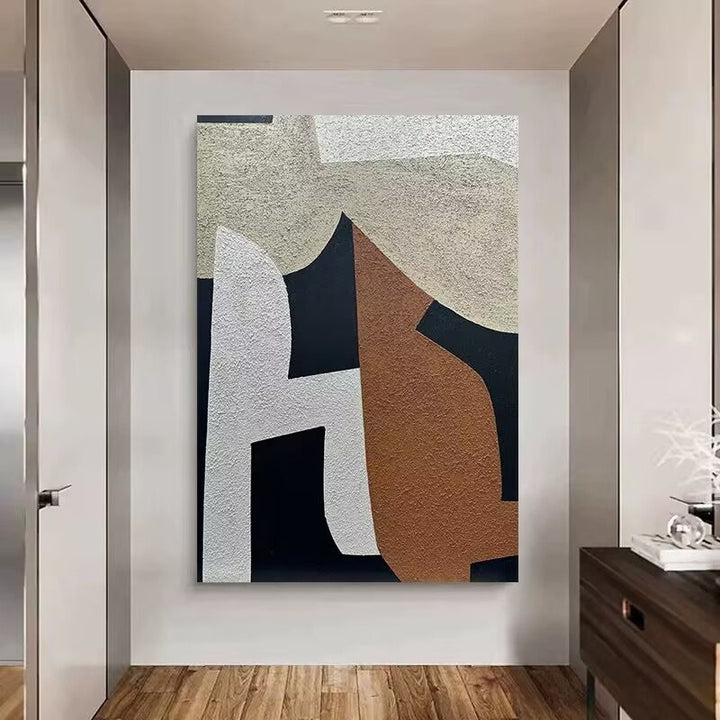 Modern Minimalist Textured Wall Art
