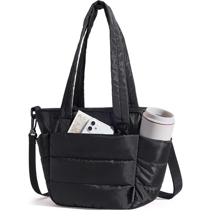 Stylish tote bag with insulated compartments Bowlift