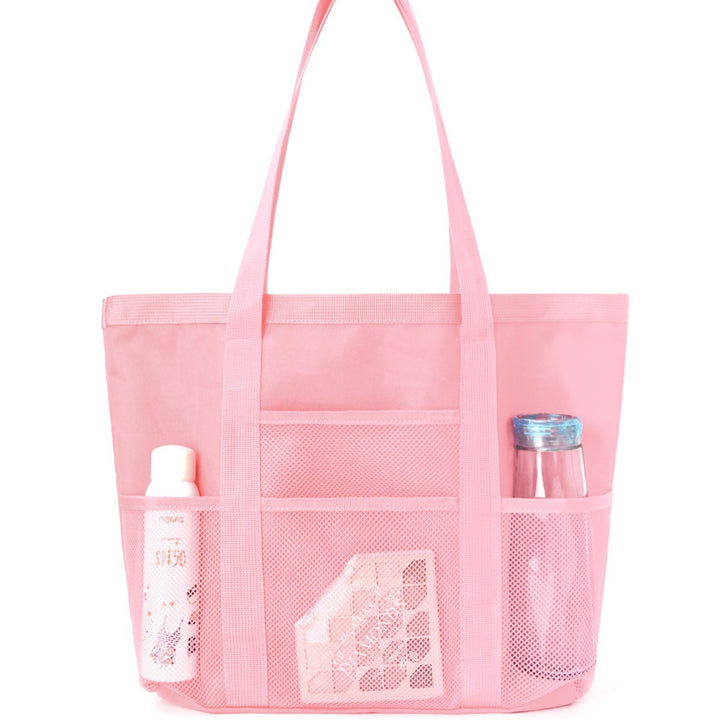 Multifunctional shopping bag with practical outer pockets Bowlift