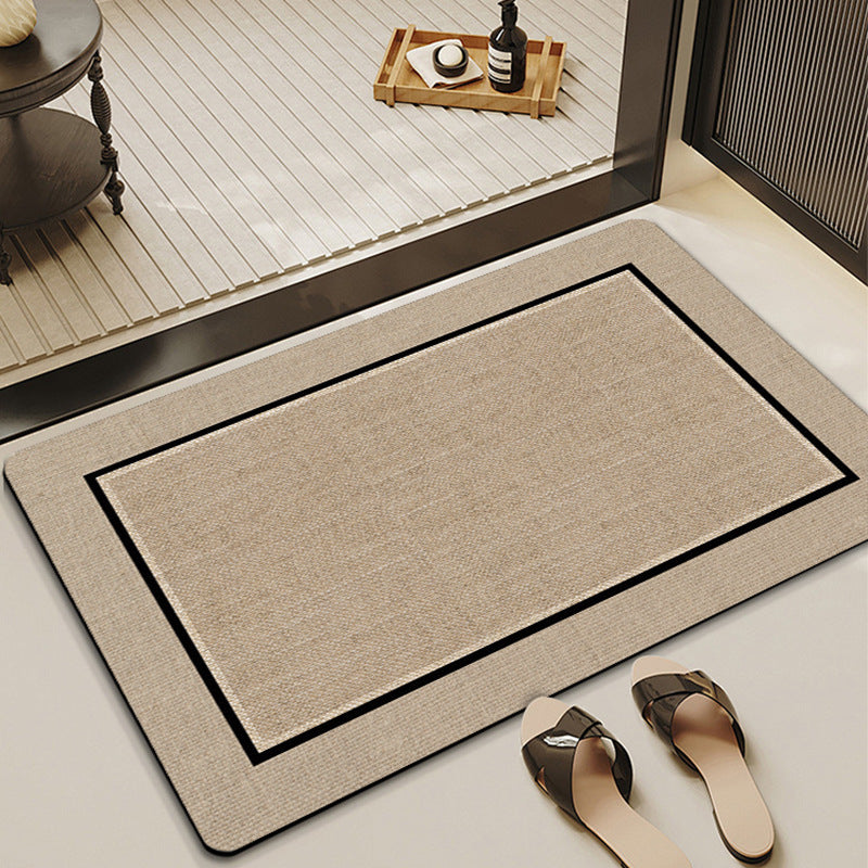 Textured Oval Kitchen Mat