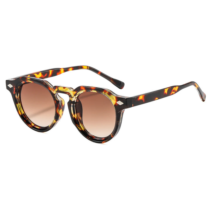Retro-Inspired Round Frame Sunglasses Bowlift