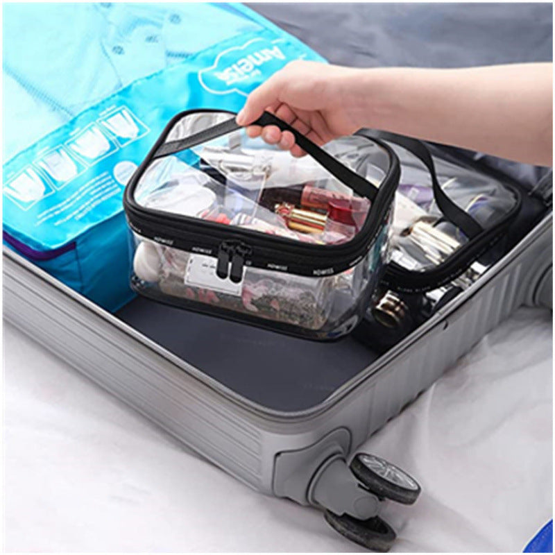 Transparent Cosmetic Organizer Bag Bowlift