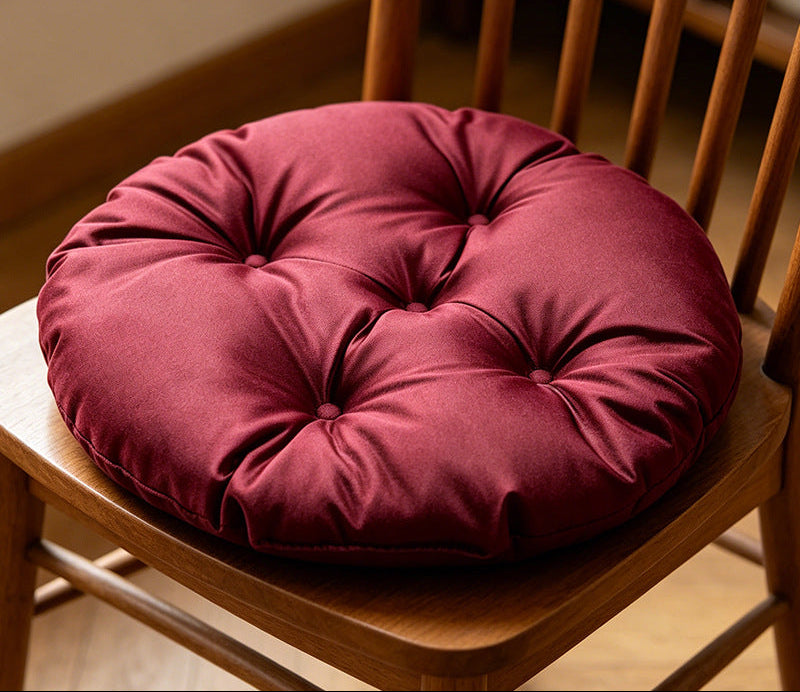 Plush Tufted Chair Cushion Bowlift