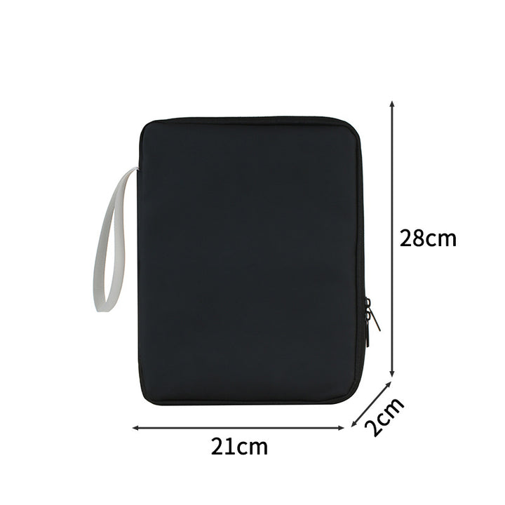 Slim Zip-Up Document Holder Bowlift