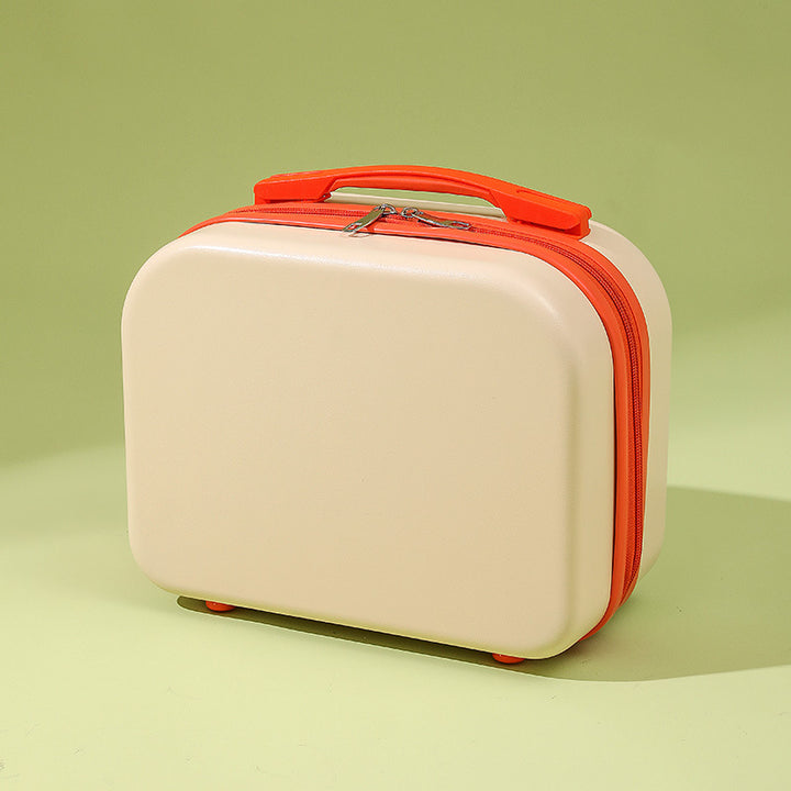 compact hard-shell cosmetic and travel vanity case with dual top handles Bowlift
