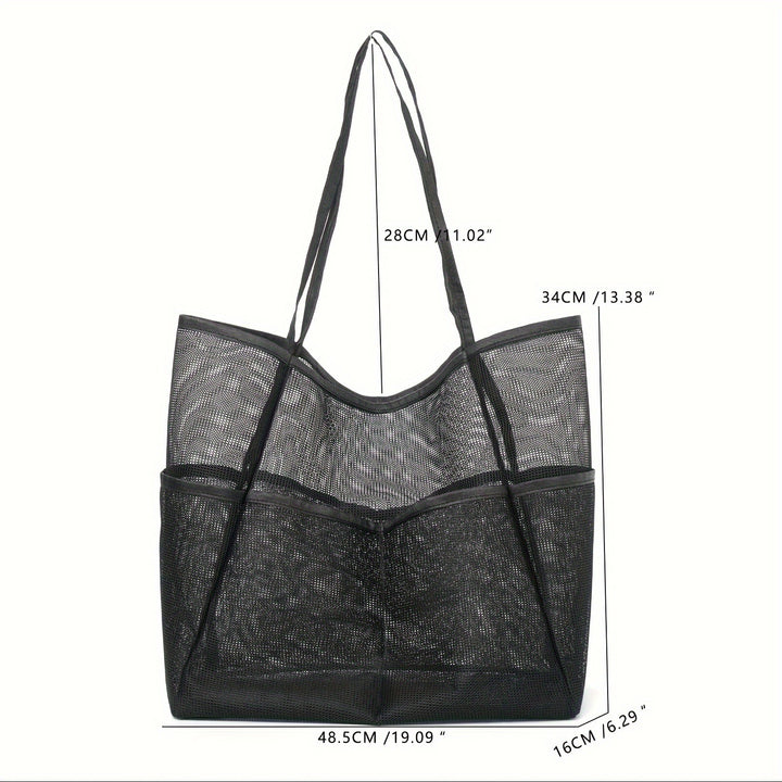 Stylish mesh beach bag Bowlift