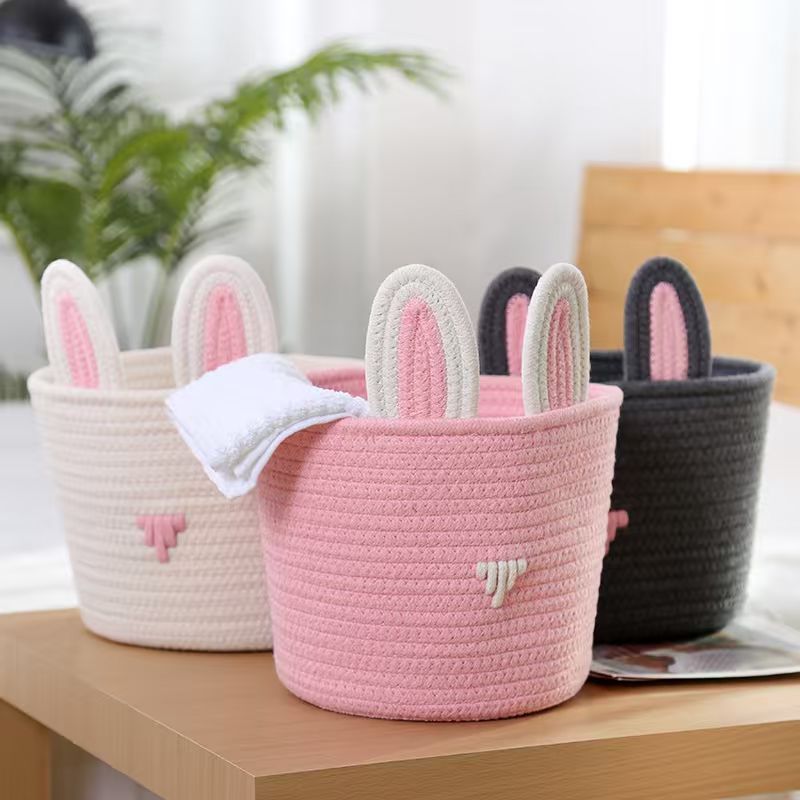 Cute Animal-Themed Storage Basket