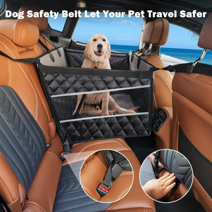 Pet Safety Car Seat Bowlift