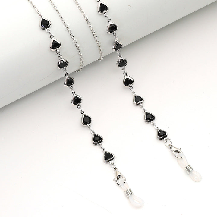 Heart-Shaped Eyewear Chain Bowlift