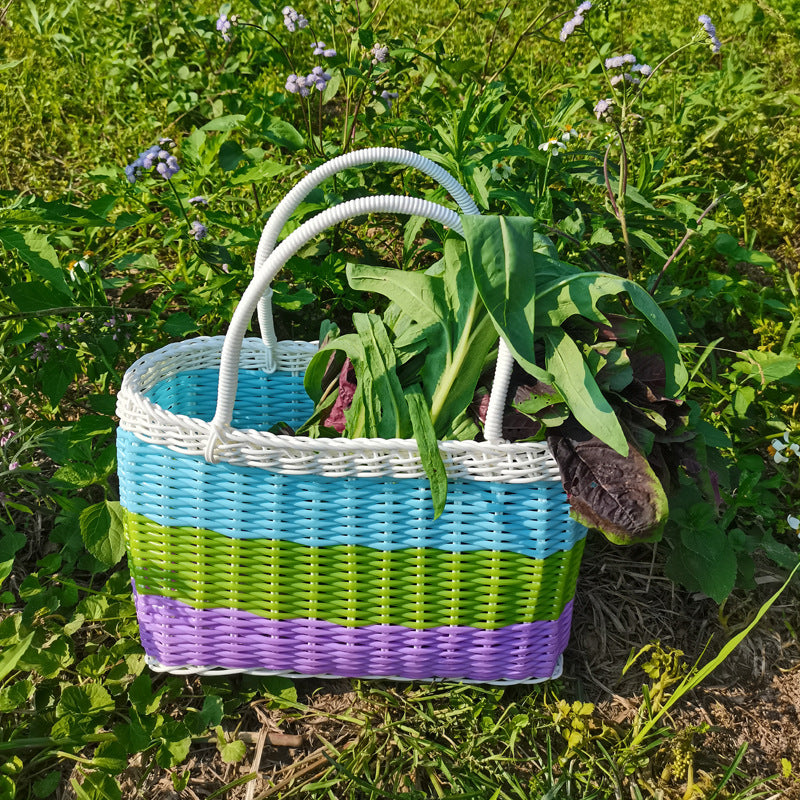 Woven Gardening Basket Bowlift