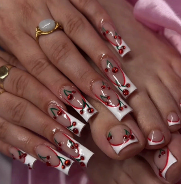 Creative Cherry Blossom Nail Art Extensions Bowlift