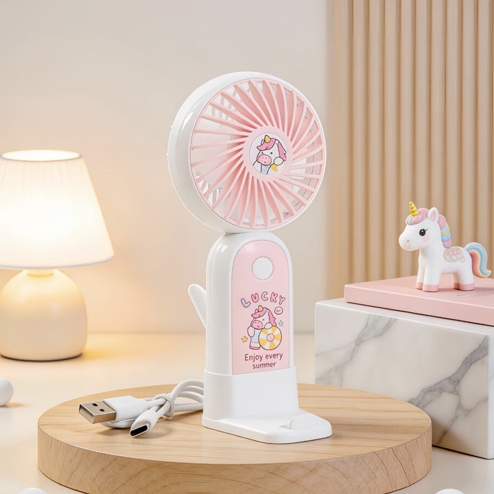 Portable Mini Fan with Cute Design Bowlift