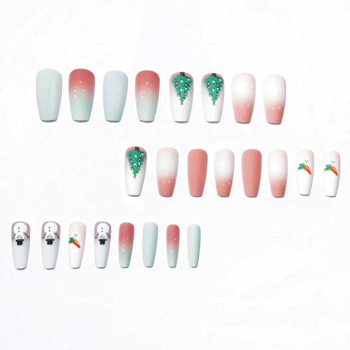 Holiday-Themed Decorative Nail Art Bowlift