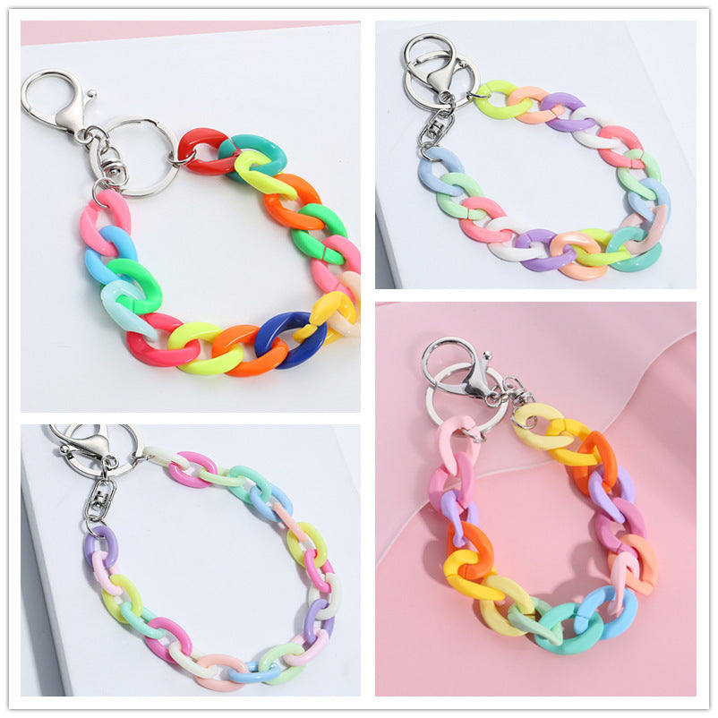 Colorful Chain Keychain Holder Bowlift