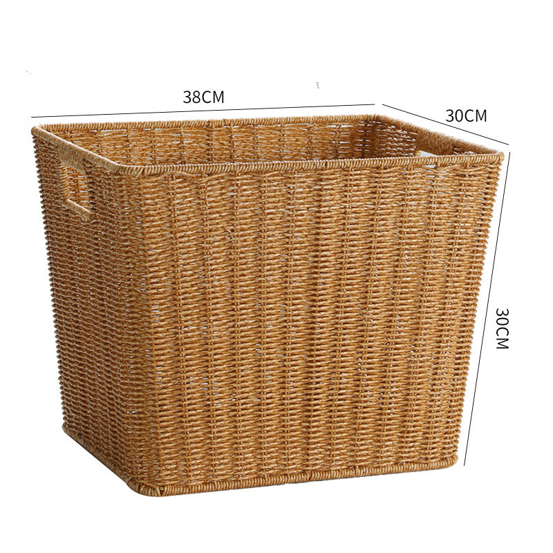 Large Handwoven Storage Bin Bowlift