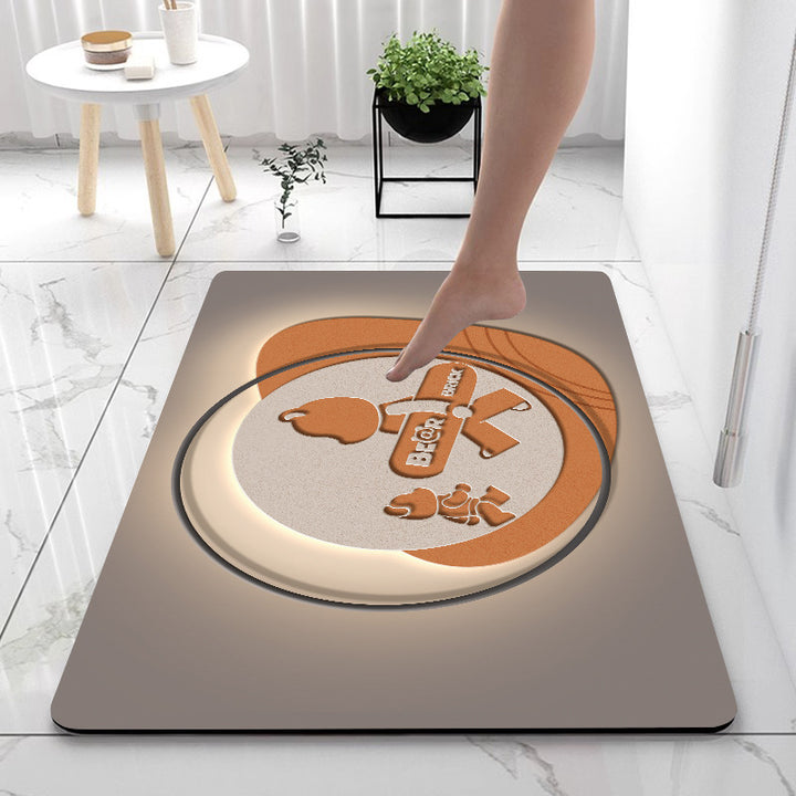 Cozy Comfort Bathroom Mat Bowlift