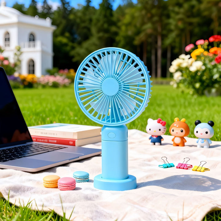 Women's Portable USB Fan with Powerful Battery Function Bowlift