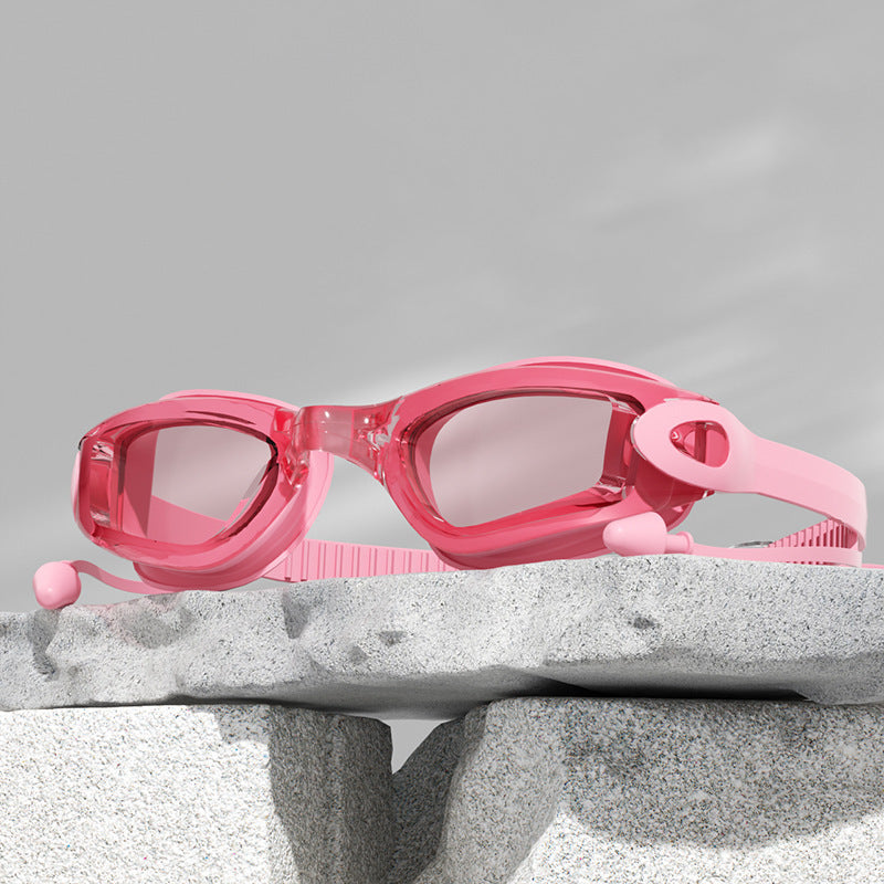 Men's Advanced Anti-Fog Swimming Goggles Bowlift