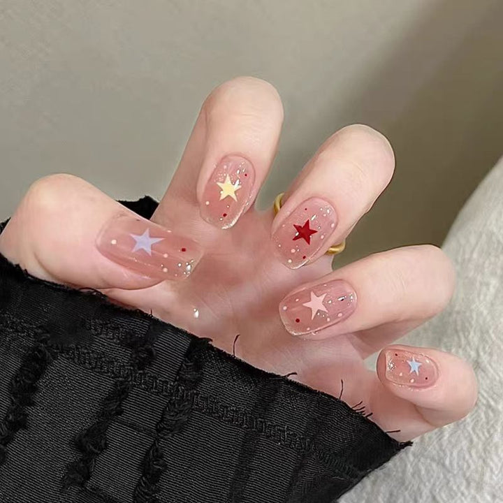 Whimsical Themed Press-On Nail Set Bowlift