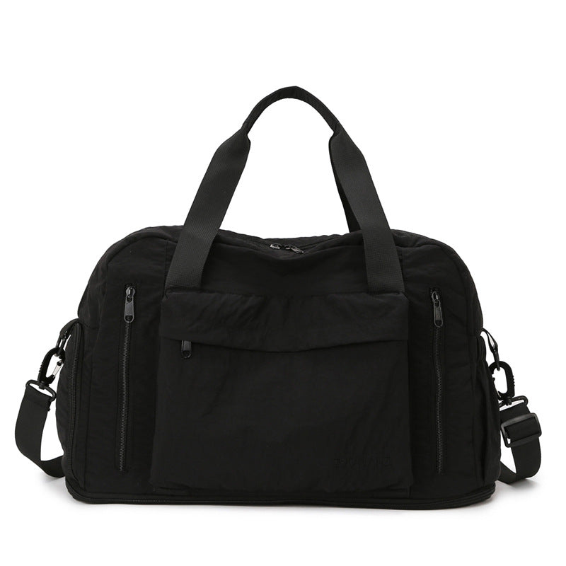Sporty Shoulder Bag With Integrated Organization System Bowlift