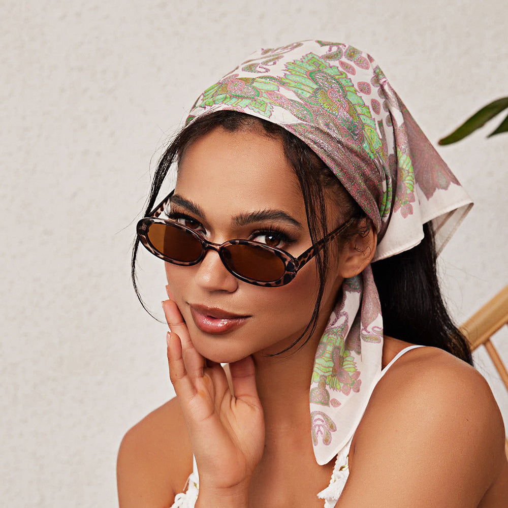 Chic Vintage Oval Sunglasses Bowlift