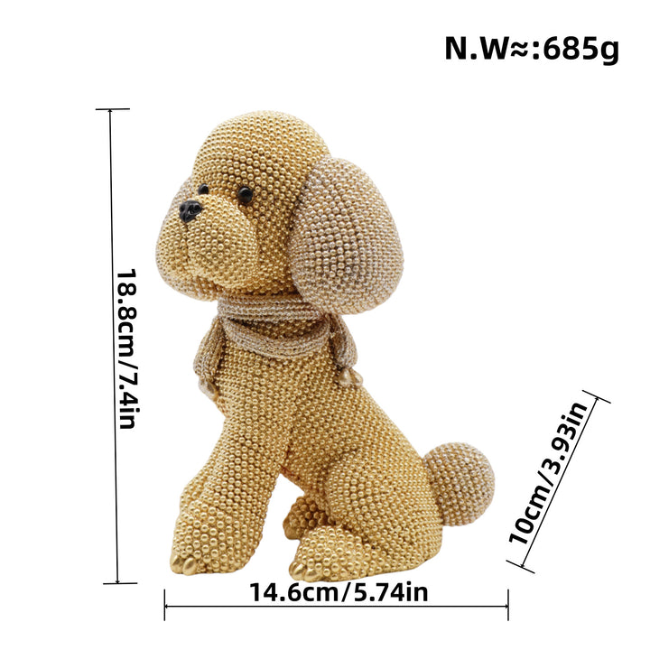 Decorative dog figure in modern design Bowlift