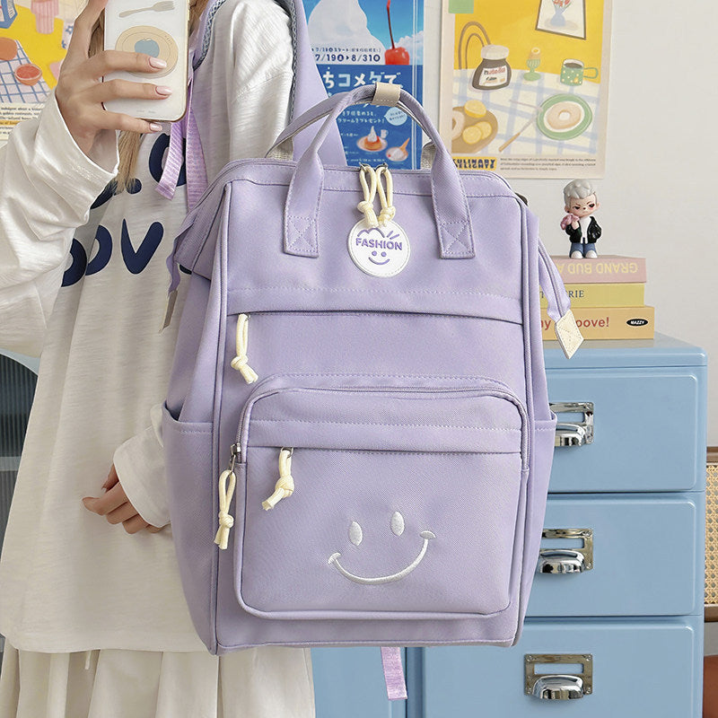 Fashionable Multi-Pocket Backpack