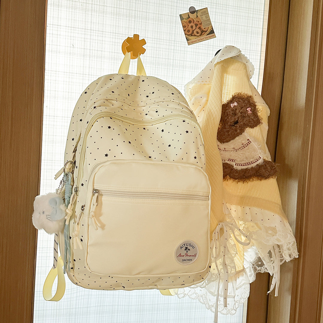 Fun Patterned School Backpack Bowlift