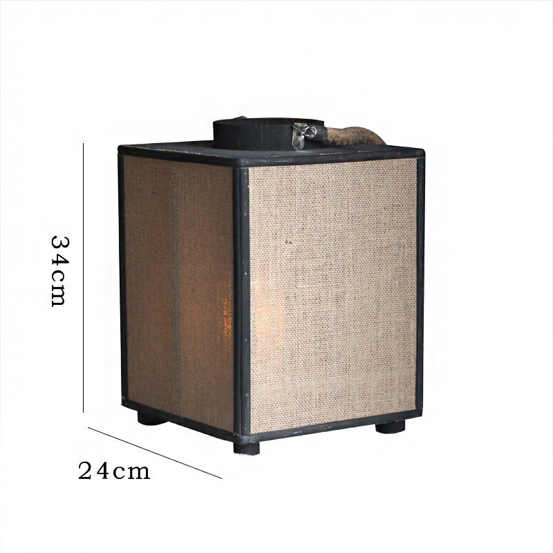Rustic Table Lamp Bowlift