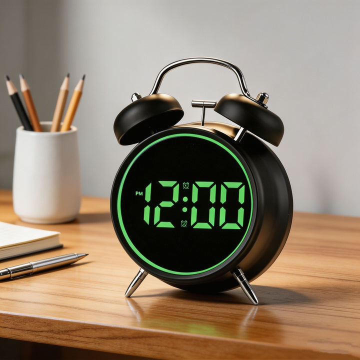 Digital Alarm Clock Bowlift