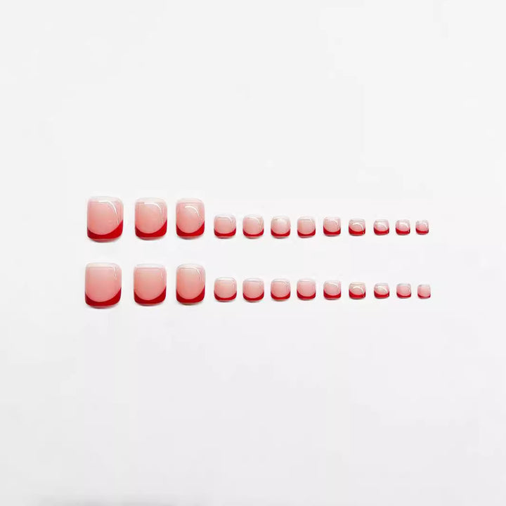 Creative French Tip Nail Art Extensions Bowlift
