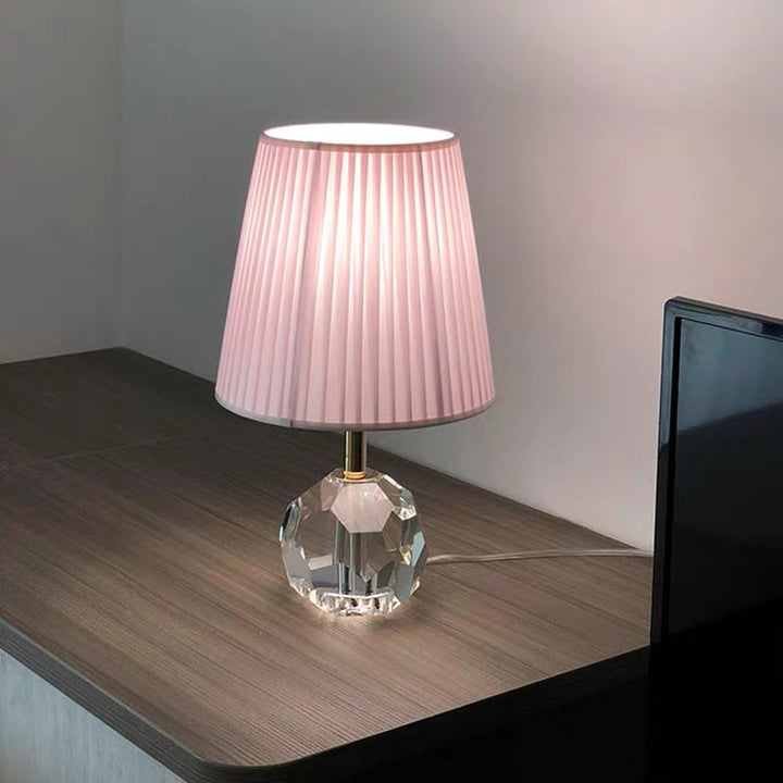 Crystal Base Accent Table Lamp