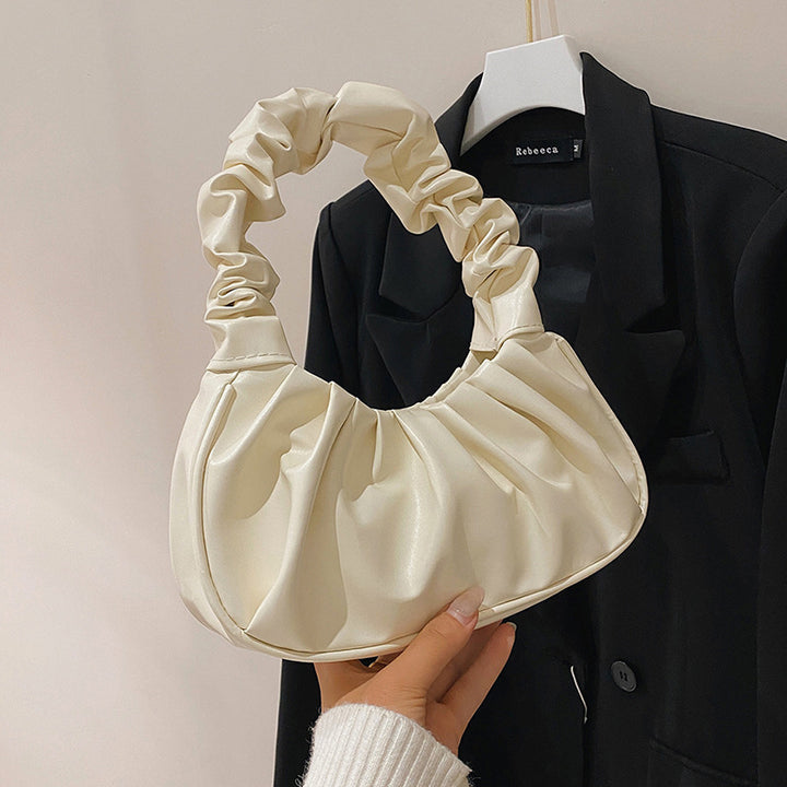 WoFashionable Ruched Handbag Bowlift