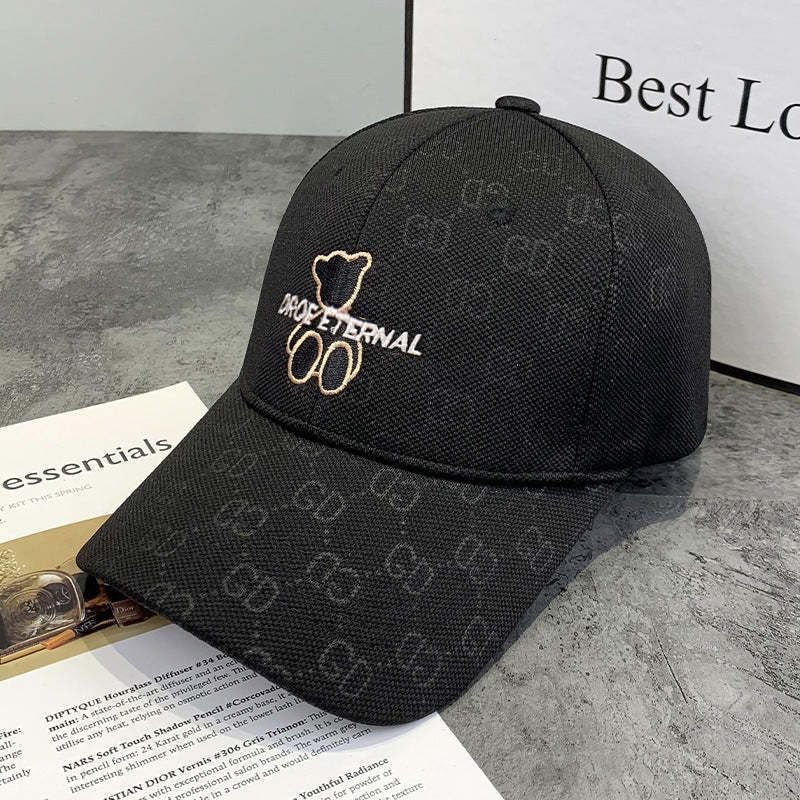 Unisex Textured Cotton Baseball Cap Bowlift