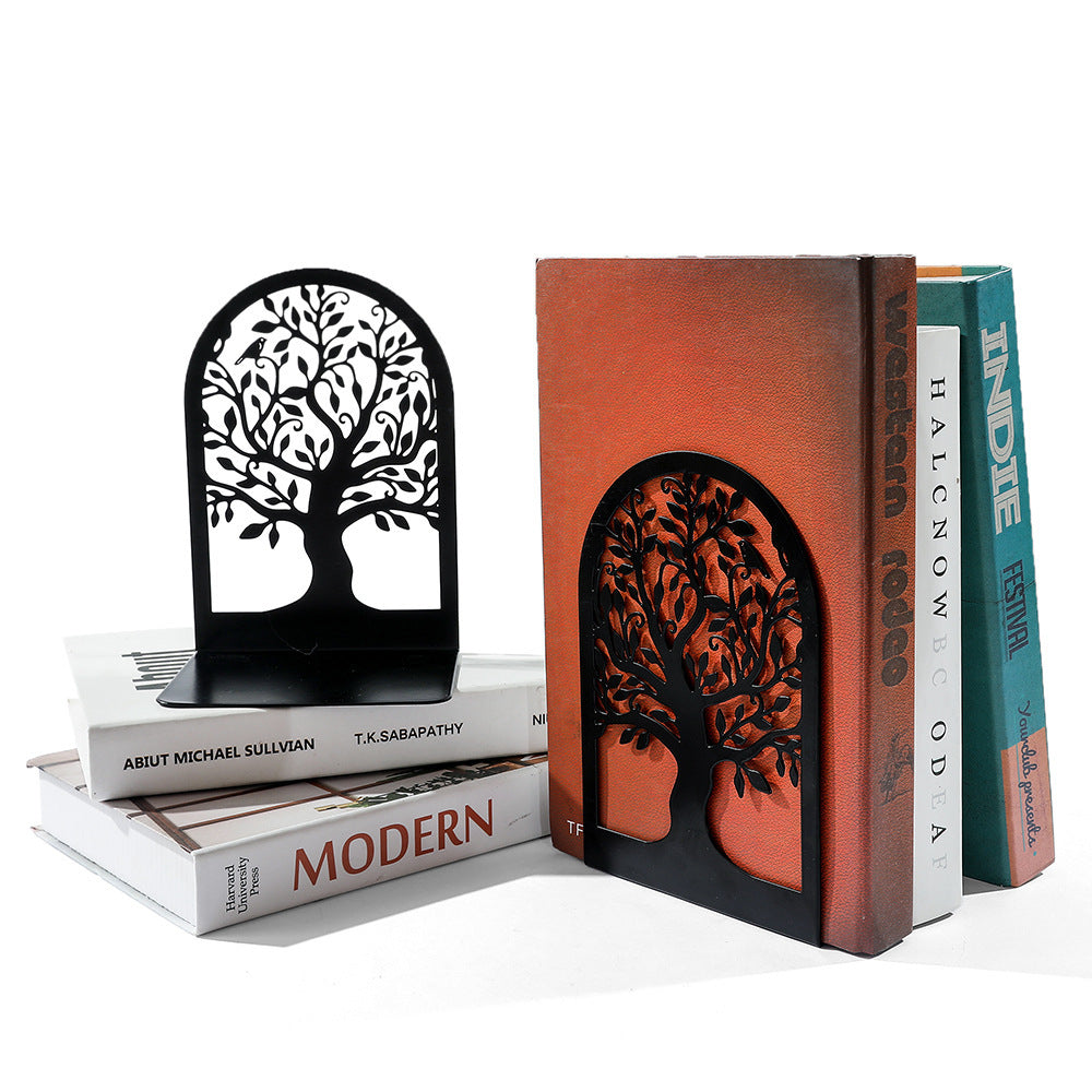 Artistic Tree Design Bookends