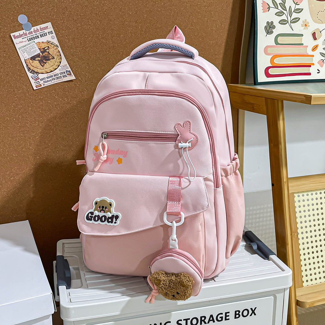 Backpack with Playful Design and Well-Structured Compartments Bowlift