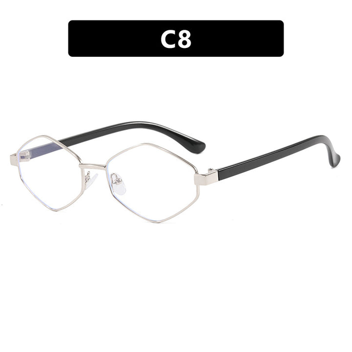 Women geometric fashion glasses Bowlift