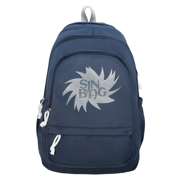 Graphic Print Laptop Backpack Bowlift