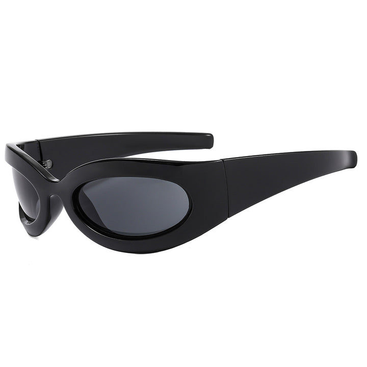 Women’s fashionable sunglasses with oval frame and modern finish Bowlift