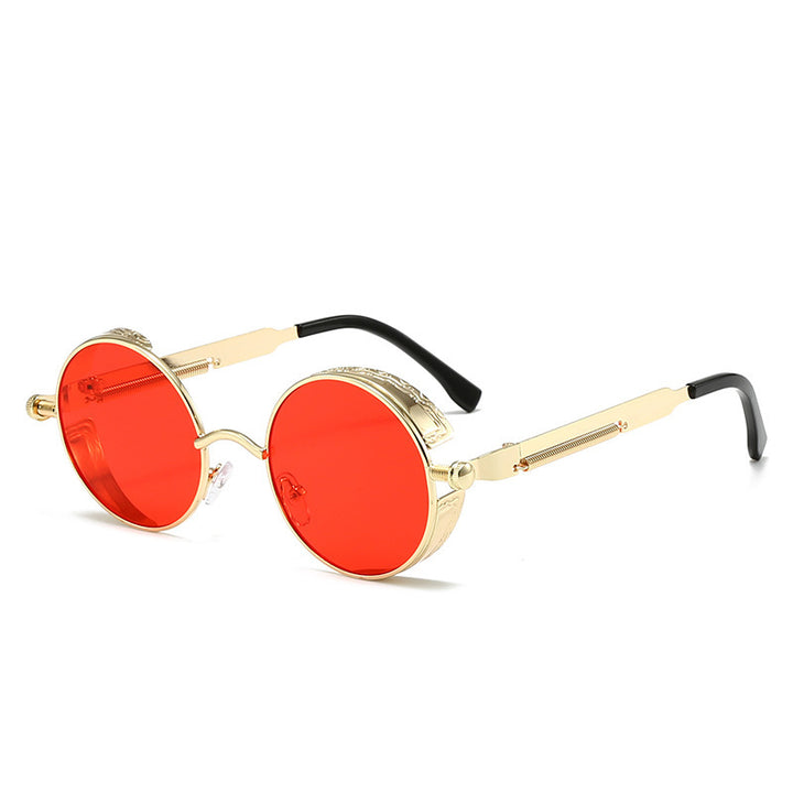 Vintage Round Frame Sunglasses