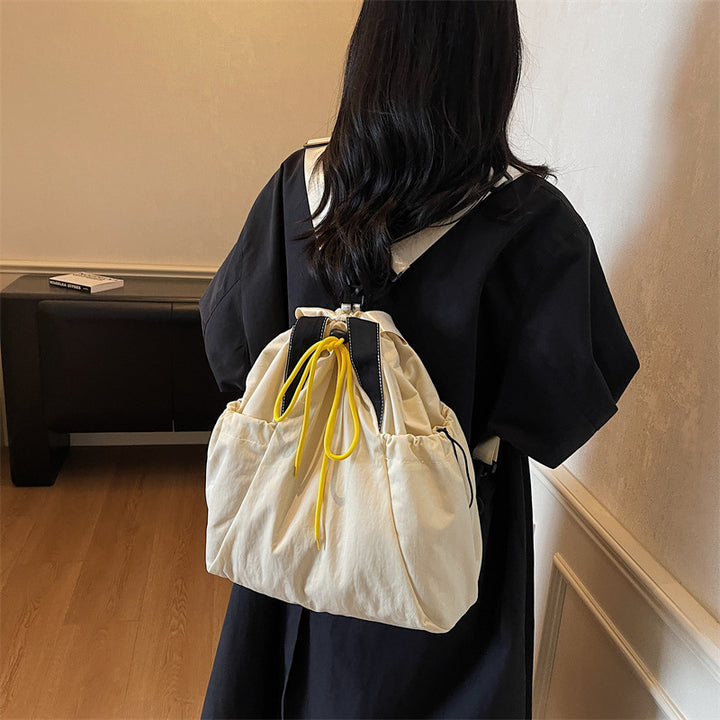 Drawstring Closure Urban Backpack Bowlift
